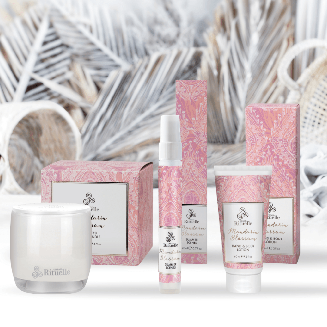 Hand Cream - Urban Rituelle - Urban Rituelle Hand & Body Lotion Mandarin Blossom - The Gift Company