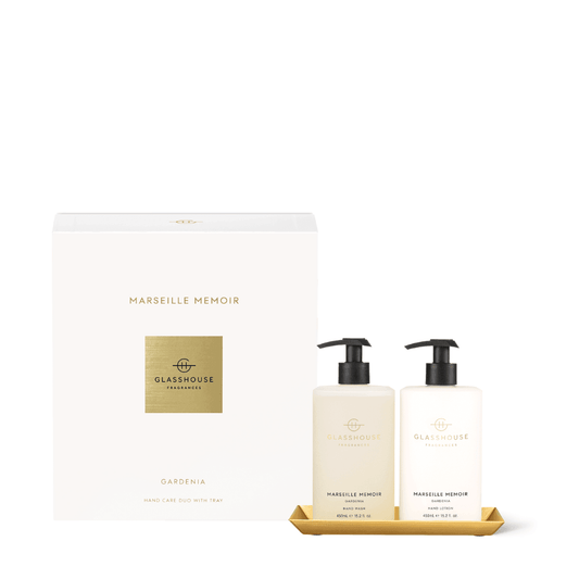 Hand Wash & Hand Cream Duo - Glasshouse - Glasshouse Fragrances Marseille Memoir Hand Care Duo - The Gift Company
