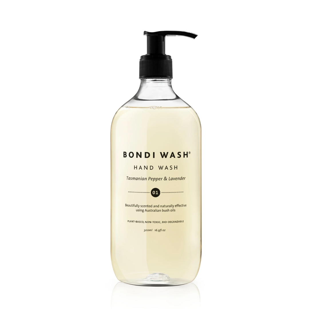 Hand Wash - Bondi Wash - Bondi Wash Tasmanian Pepper & Lavender Hand Wash 500ml - The Gift Company