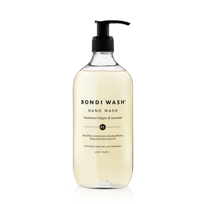 Hand Wash - Bondi Wash - Bondi Wash Tasmanian Pepper & Lavender Hand Wash 500ml - The Gift Company