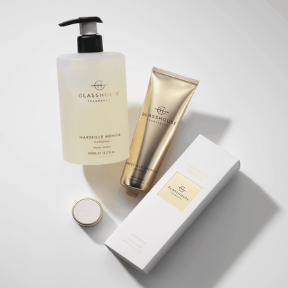 Hand Wash - Glasshouse - Glasshouse Fragrances Hand Duo Gift Set - Marseille Memoir - The Gift Company