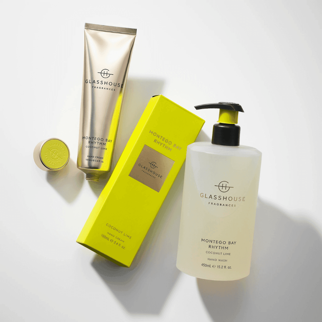 Hand Wash - Glasshouse - Glasshouse Fragrances Hand Duo Gift Set - Montego Bay Rhythm - The Gift Company