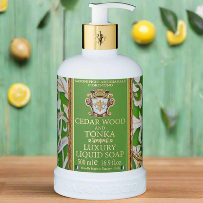 Hand Wash - Saponificio Artigianale Fiorentino - Casa Amalfi Summer in Sorrento Body Soap A Citrus Love Affair Set of 3 x 150g - The Gift Company