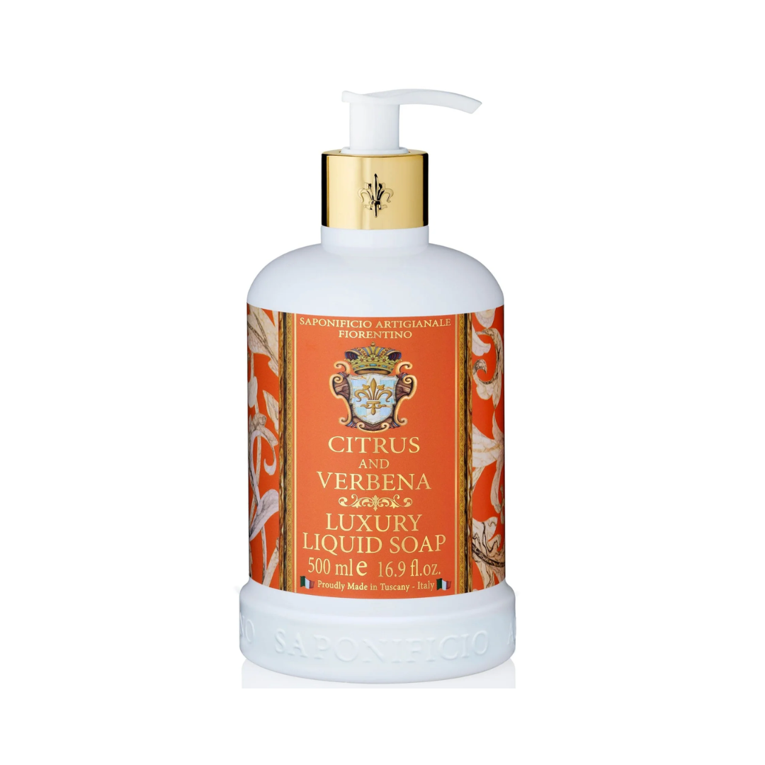 Hand Wash - Saponificio Artigianale Fiorentino - Saponificio Artigianale Fiorentino Citrus & Verbena Hand Wash 500mL - The Gift Company