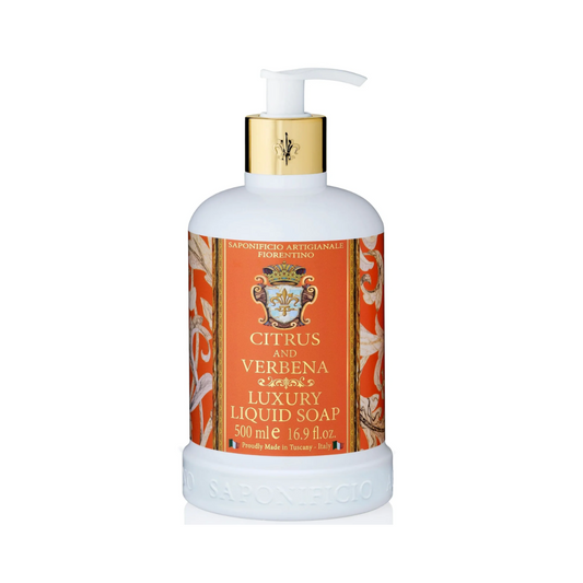 Hand Wash - Saponificio Artigianale Fiorentino - Saponificio Artigianale Fiorentino Citrus & Verbena Hand Wash 500mL - The Gift Company