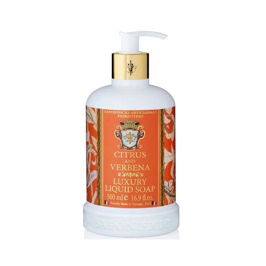 Hand Wash - Saponificio Artigianale Fiorentino - Saponificio Artigianale Fiorentino Citrus & Verbena Hand Wash 500mL - The Gift Company