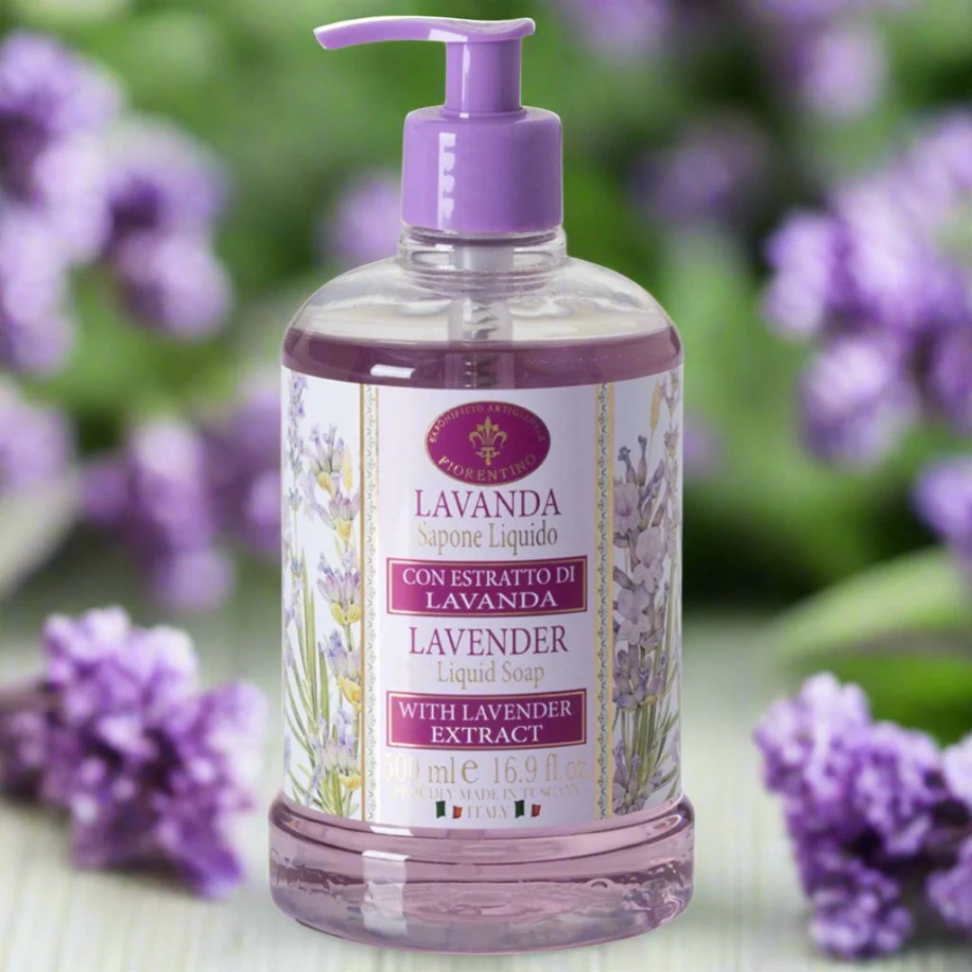 Hand Wash - Saponificio Artigianale Fiorentino - Saponificio Artigianale Fiorentino Lavender Hand Wash Bundle Set of 3 x 500ml - The Gift Company