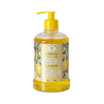 Hand Wash - Saponificio Artigianale Fiorentino - Saponificio Artigianale Fiorentino Lemon Hand Wash 500mL - The Gift Company