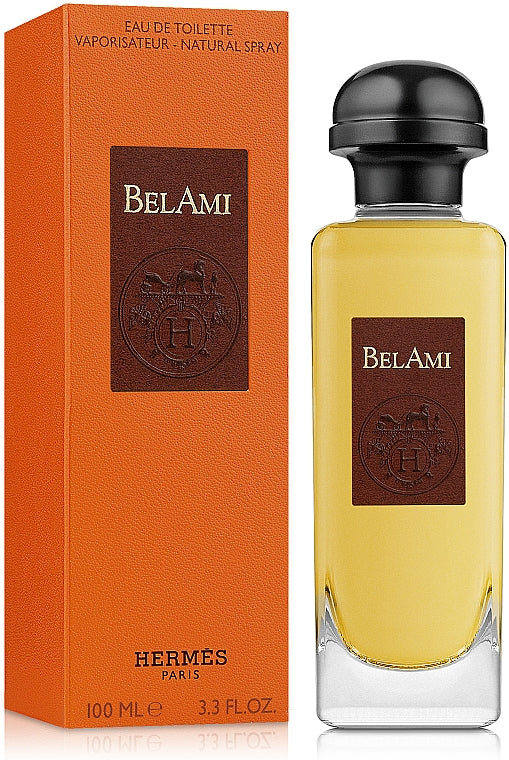 Hermès Bel Ami Eau de Toilette 100mL bottle and box