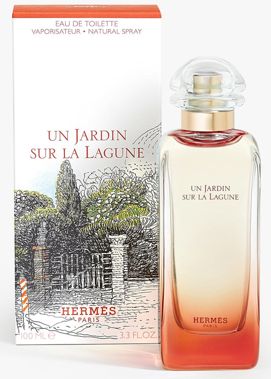 Hermès Un Jardin Sur La Lagune Eau de Toilette 100mL bottle and box