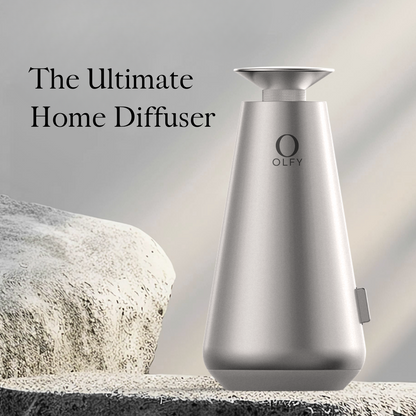 Home Diffuser - OLFY - OLFY Smart Home Diffuser – Aluminium Grey (DecoPRO) - The Gift Company