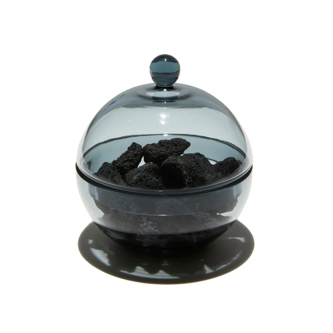 Lumira Noir D’Oud Sphera Lava Rock Home Fragrance Diffuser Set