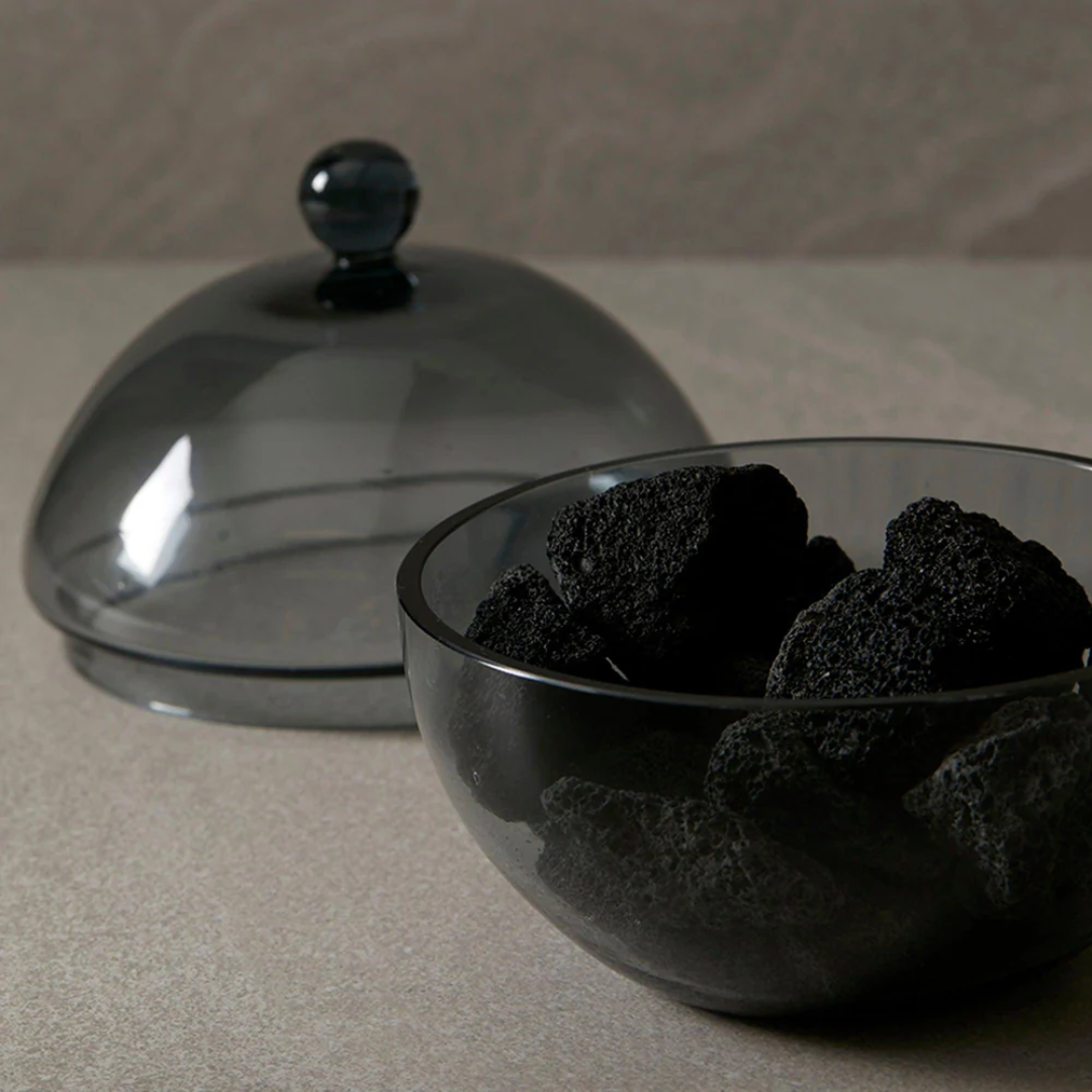 Lumira Noir D’Oud Sphera Lava Rock Home Fragrance Diffuser Set