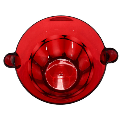 Ice Bucket - Mario Luca Giusti - Mario Luca Giusti Harrietta Acrylic Ice Bucket Red - The Gift Company