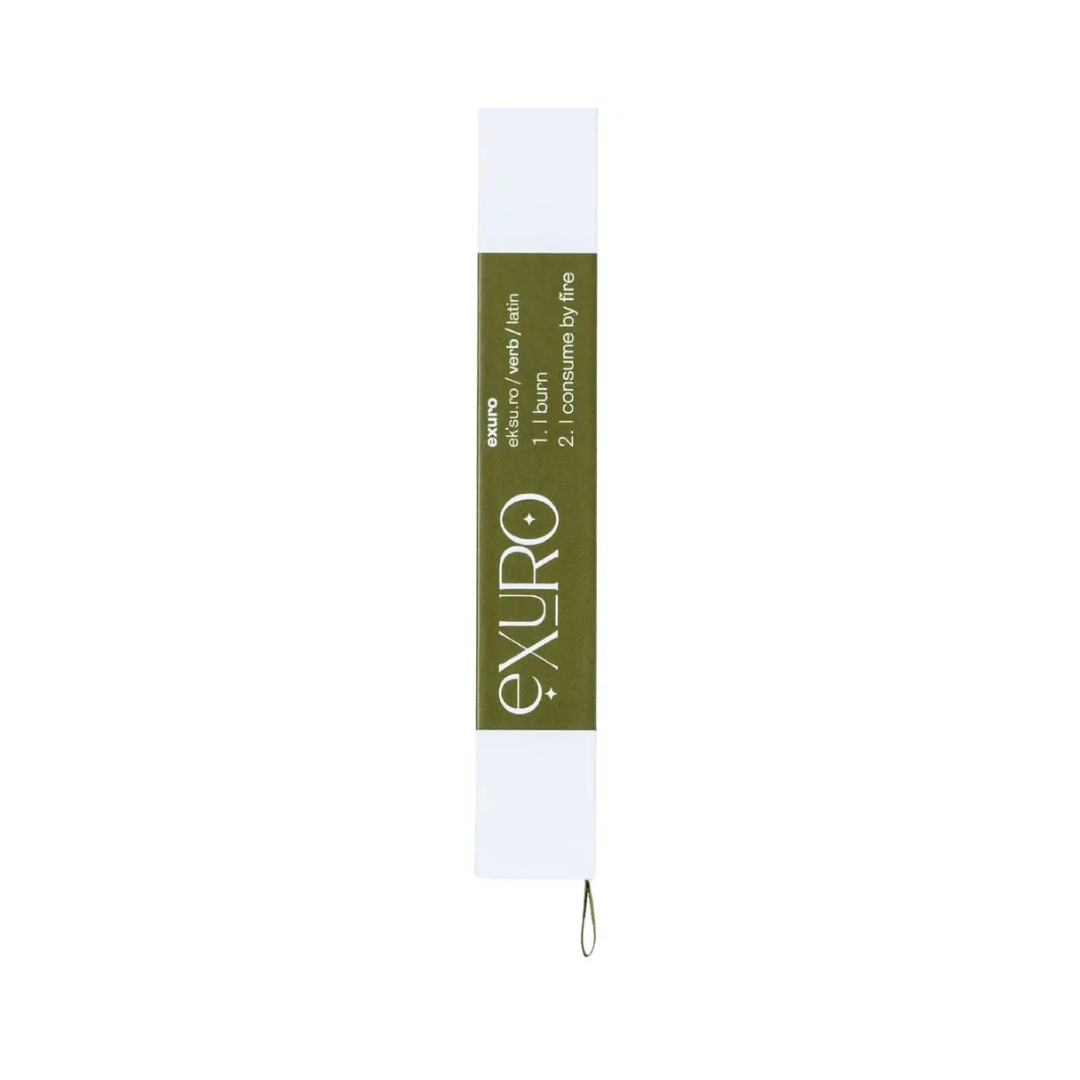 Exuro Cleanse Incense Sticks 20 Pack - Sage, Cedarwood & Frankincense - The Gift Company