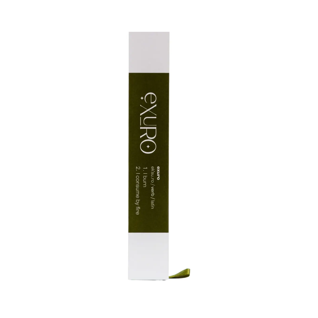 Exuro Focus Incense Sticks 20 Pack - Grapefruit, Lemon, Bergamot & Basil - The Gift Company