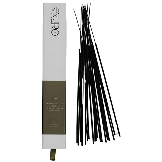 Exuro Zen Incense Sticks 20 Pack - Lavender, Patchouli & Chamomile - The Gift Company