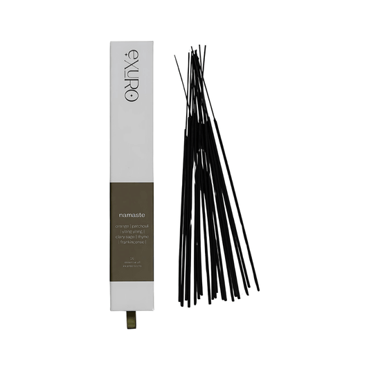 Exuro Namaste Incense Sticks 20 Pack - Orange, Patchouli & Frankincense - The Gift Company