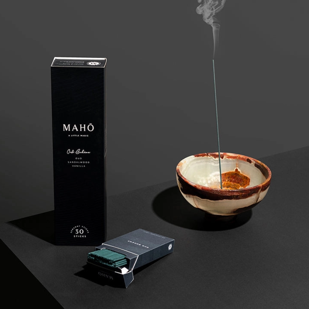 Incense - MAHŌ - MAHO Oud Bohême Incense Sticks 210g - The Gift Company