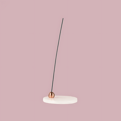 Incense - MAHŌ - MAHŌ Sensory - Hoseki Sara - Rose Quartz Crystal Incense Burner - The Gift Company