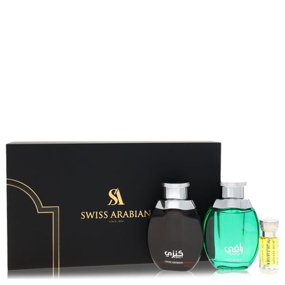 Swiss Arabian Kenzy fragrance discovery set with Raaqi and Private Musk