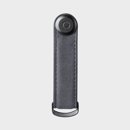 Key Organiser - Orbitkey - Orbitkey - Key Organiser Crazy-Horse Steel Grey - The Gift Company