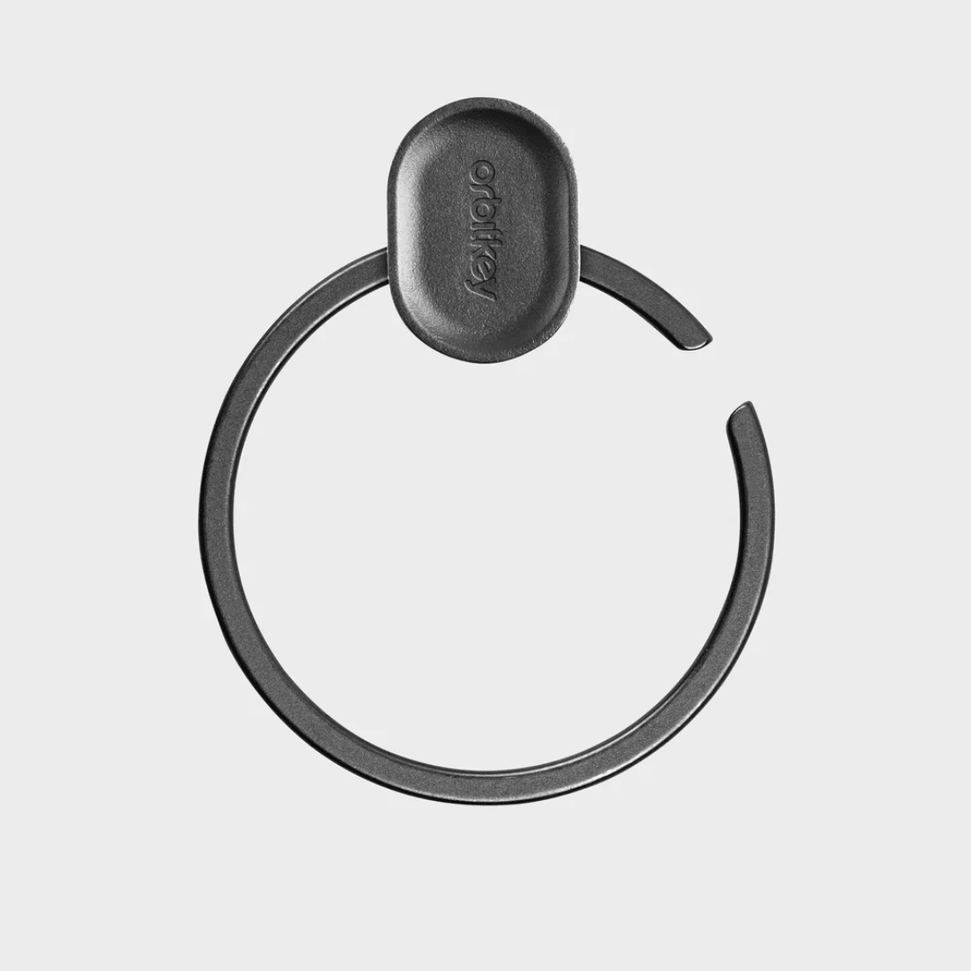 Key Ring - Orbitkey - Orbitkey - Ring v2 Black - The Gift Company