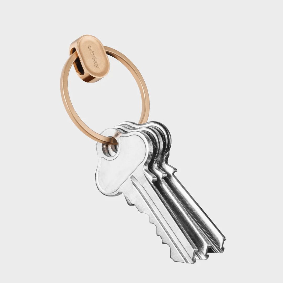 Key Ring - Orbitkey - Orbitkey - Ring v2 Rose Gold - The Gift Company
