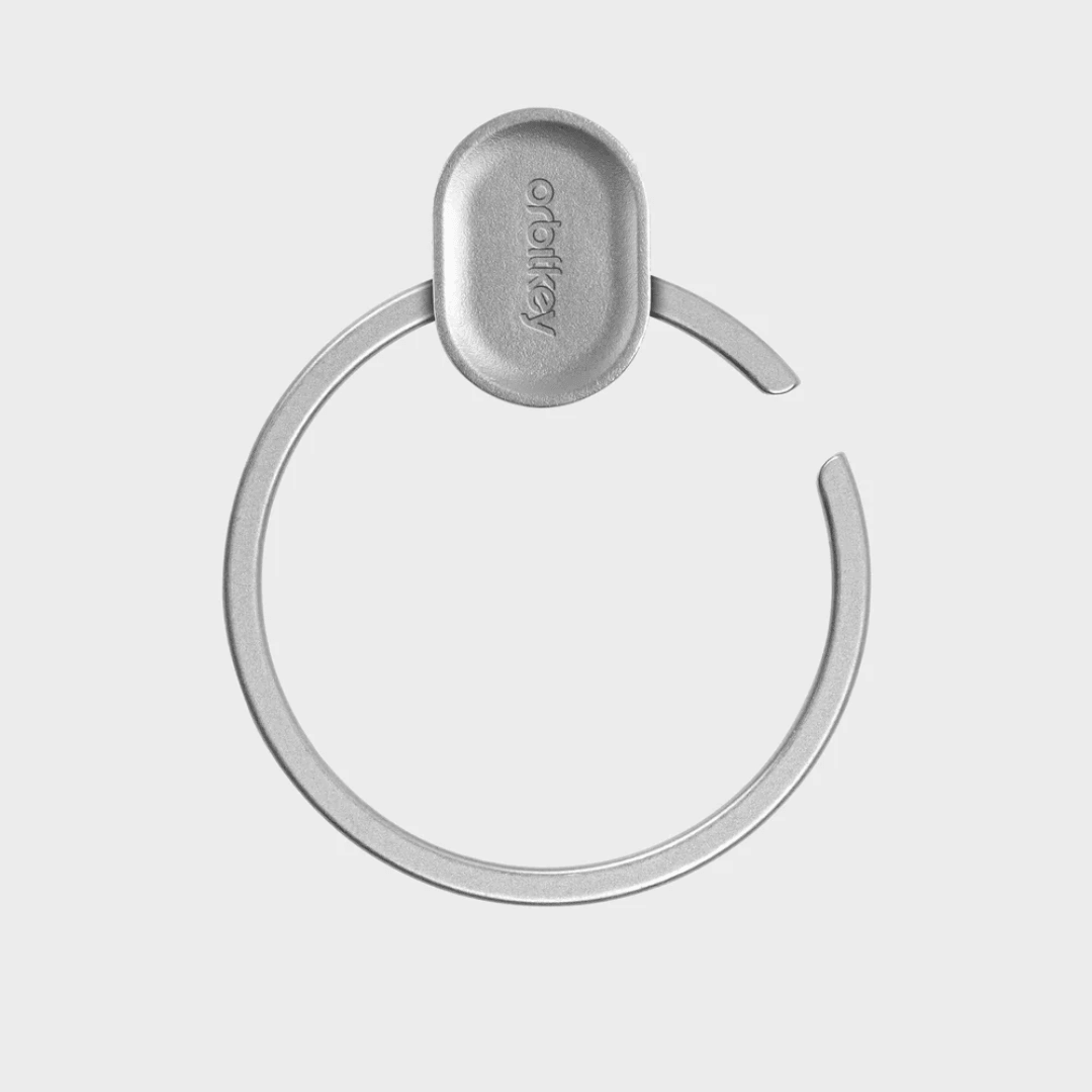 Key Ring - Orbitkey - Orbitkey - Ring v2 Silver - The Gift Company