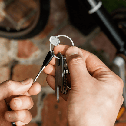 Key Ring - Orbitkey - Orbitkey - Ring v2 Silver - The Gift Company