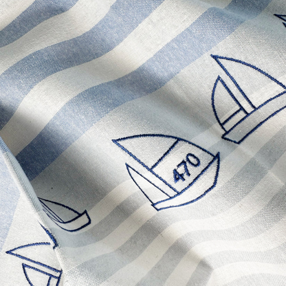 Kitchen Towel - Grubentuch - Grubentuch German Quality Tea Towels Ocean Regatta - The Gift Company