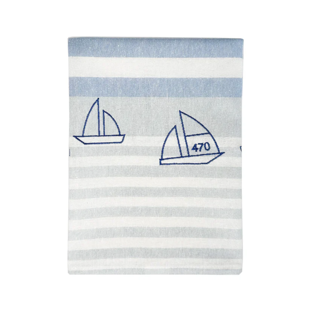 Kitchen Towel - Grubentuch - Grubentuch German Quality Tea Towels Ocean Regatta - The Gift Company