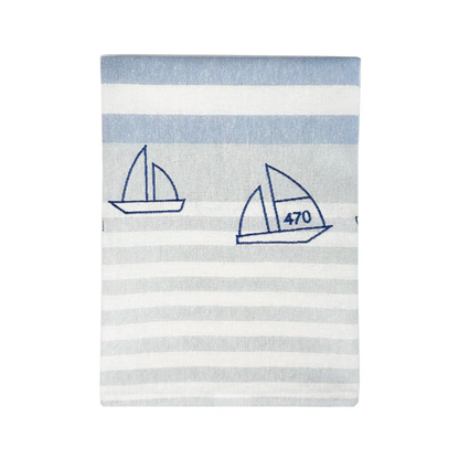 Kitchen Towel - Grubentuch - Grubentuch German Quality Tea Towels Ocean Regatta - The Gift Company