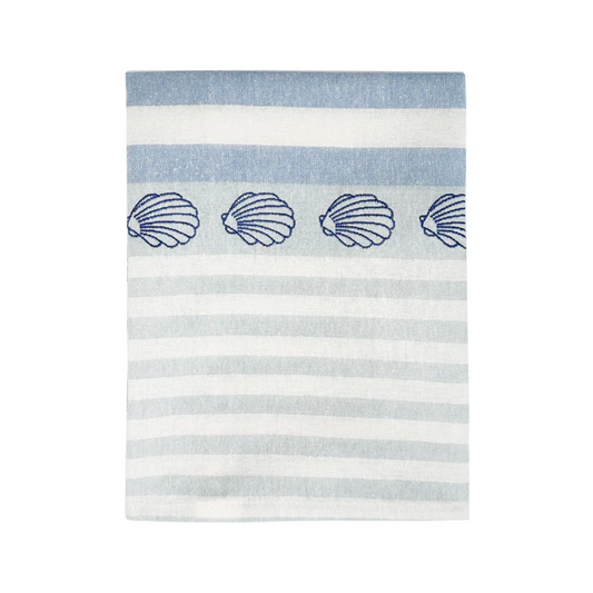 Kitchen Towel - Grubentuch - Grubentuch German Quality Tea Towels Ocean Shell - The Gift Company