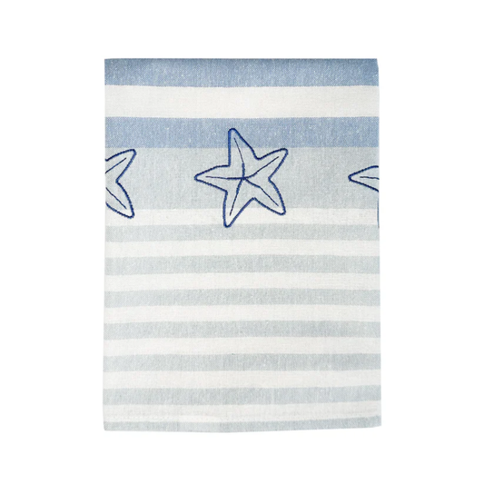 Kitchen Towel - Grubentuch - Grubentuch German Quality Tea Towels Ocean Starfish - The Gift Company