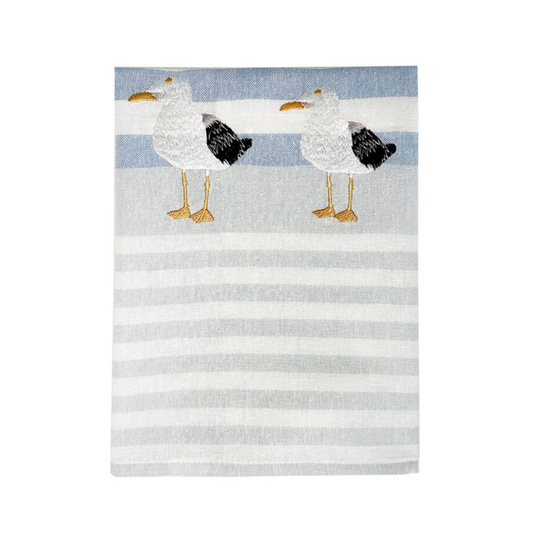Kitchen Towel - Grubentuch - Grubentuch German Quality Tea Towels Ocean Three Seagulls - The Gift Company