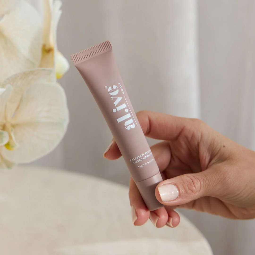 Lip Balm - Al.ive - al.ive body Tinted Lip Butter Raspberry Blossom 15mL - The Gift Company