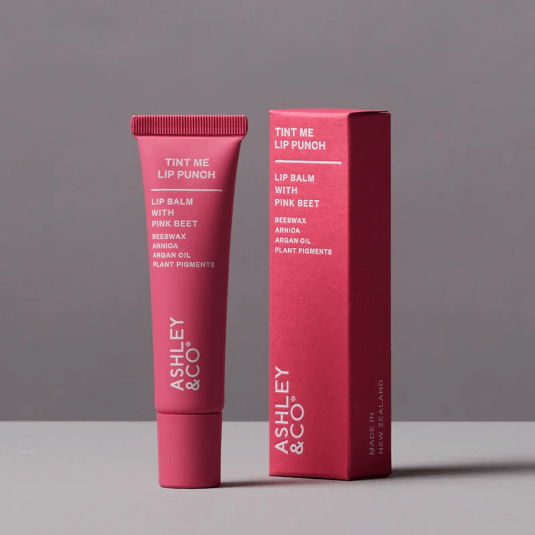 Lip Care - Ashley & Co - Ashley & Co Tint Me Lip Punch (Pink Beet) 15ml - The Gift Company