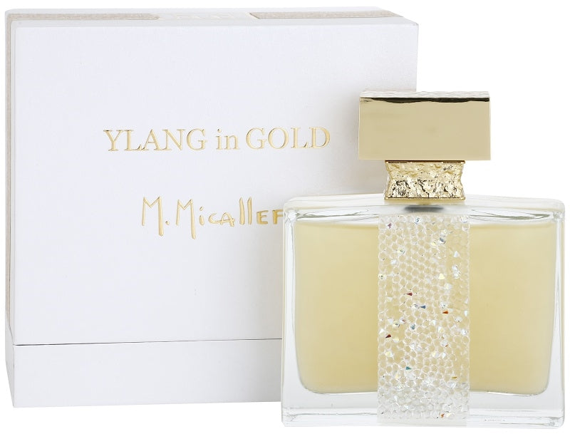 M. Micallef Ylang In Gold Eau de Parfum 100mL bottle and box