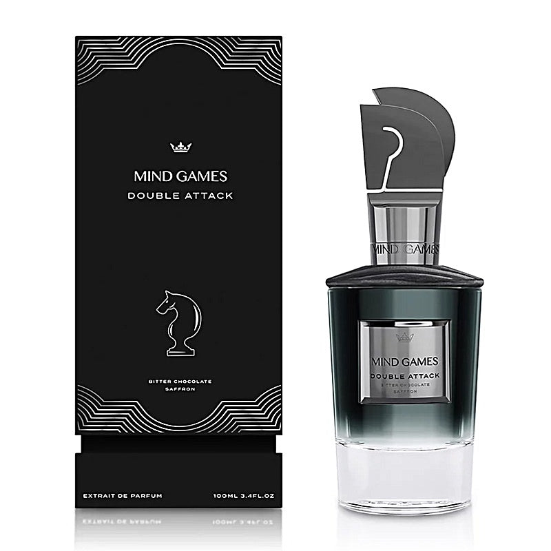 Mind Games Double Attack Extrait de Parfum 100mL bottle and box