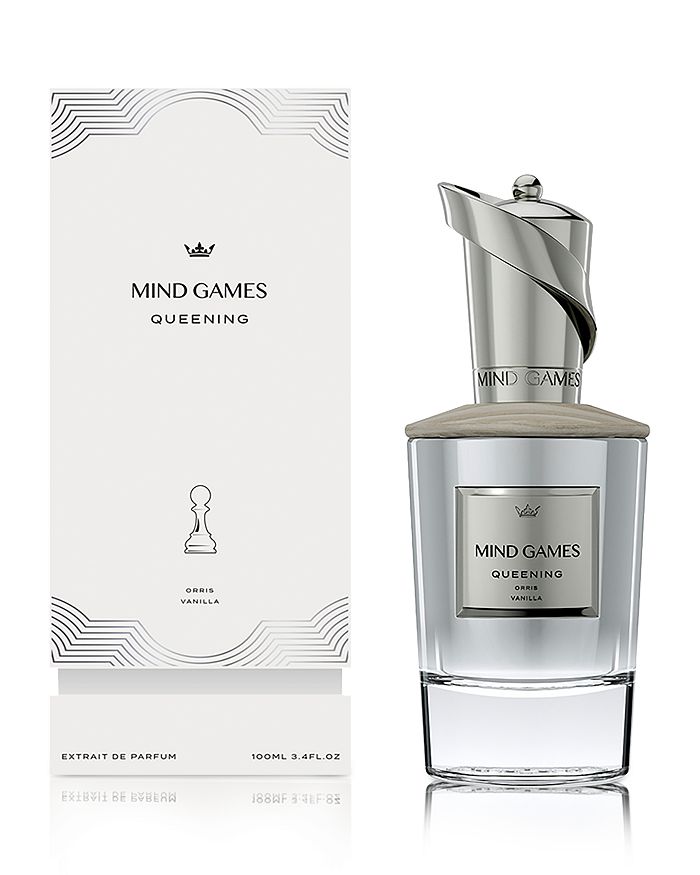 Mind Games Queening Extrait de Parfum 100mL bottle and box