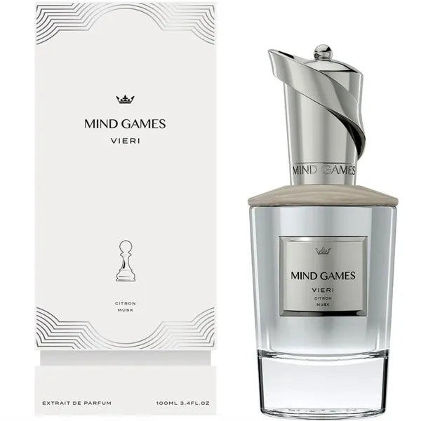 Mind Games Vieri Extrait de Parfum 100mL bottle and box