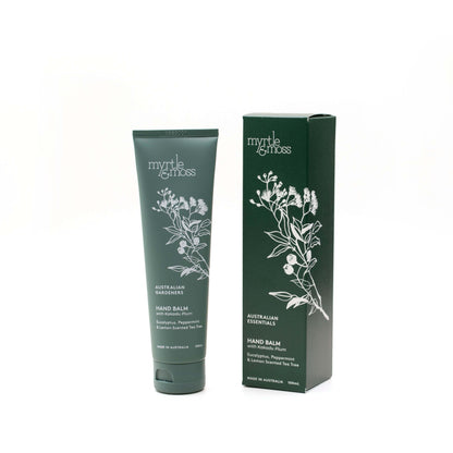 Myrtle & Moss Hand Balm 100mL included in the Australian Essentials Bundle