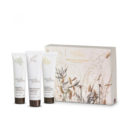 Myrtle & Moss Wild Grasses Hand Cream Trio gift set