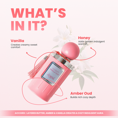 Sapil Naughty Vanilla Oud fragrance details