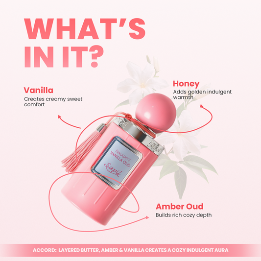 Sapil Naughty Vanilla Oud fragrance details
