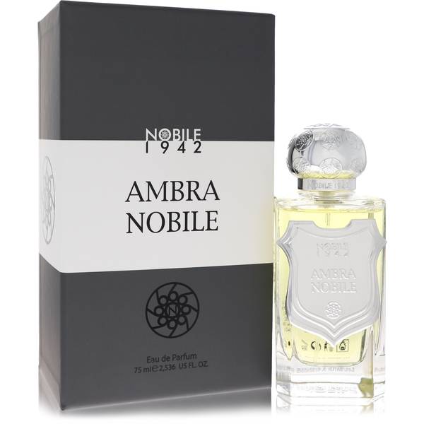 Nobile 1942 Ambra Nobile Eau de Parfum 75mL bottle and box