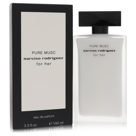 Narciso Rodriguez Pure Musc Eau de Parfum Musky Floral 100mL bottle and box