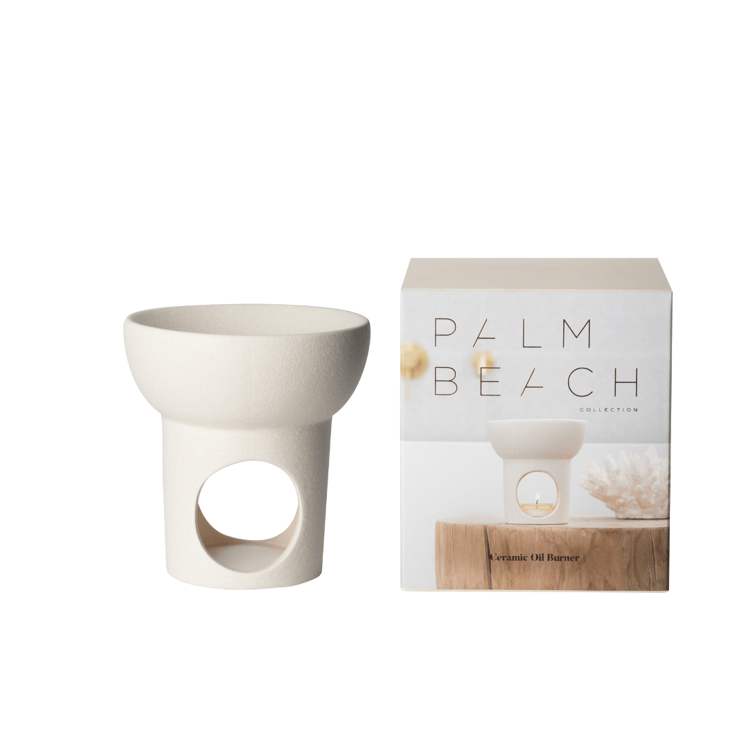 Oil Burner - Palm Beach - Palm Beach Collection Ceramic Oil Burner - The Gift Company