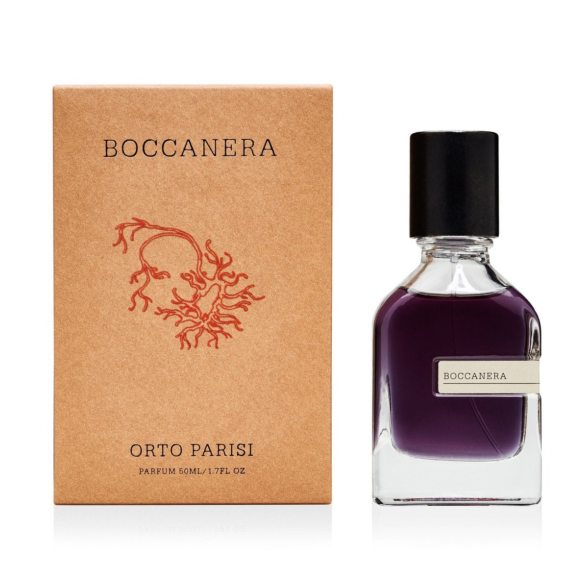 Orto Parisi Boccanera Parfum 50mL bottle and box